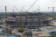 济南黄河体育中心将于2026年底竣工 一场两馆可进行多项体育项目